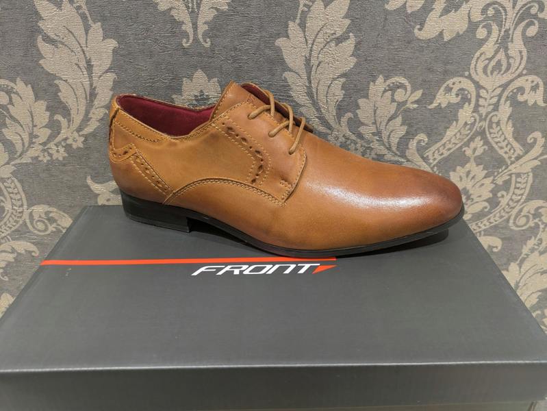 Front London Front Rambla 2 Derby Shoes - Tan
