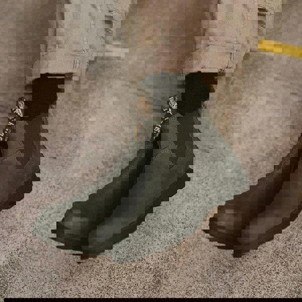 Rossi Booma 607 - Olive Green Leather Chelsea Boots