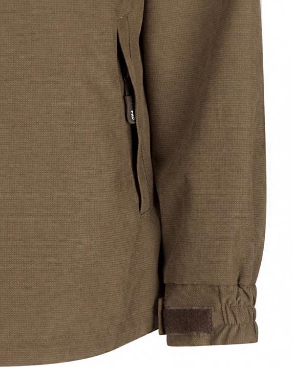 Close up of adjustable cuffs on Hoggs of Fife Struther waterproof smock for women