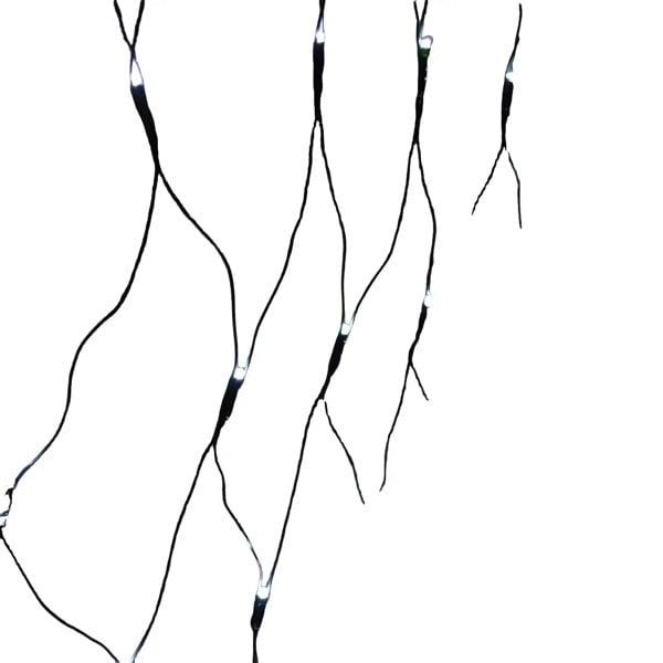 Samuel Alexander 1.7m x 1.2m 180 LED Premier Indoor Outdoor Multifunction Christmas Net Light with Timer in Cool White