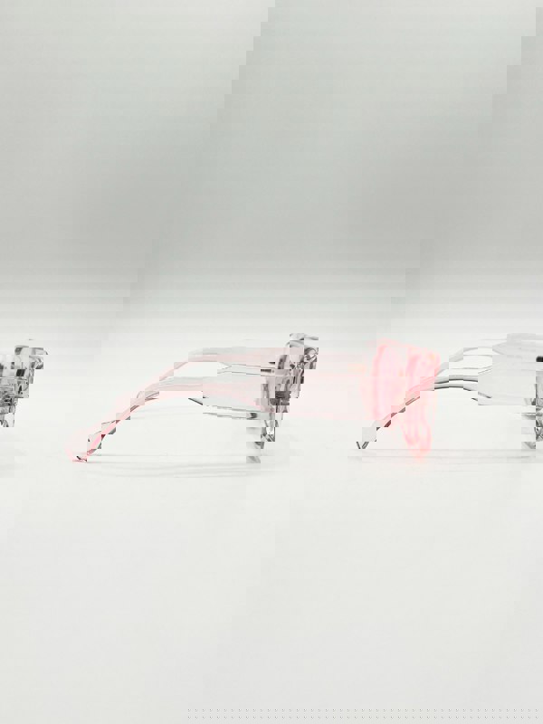 SVNX Flat Top Oval Sunglasses in Pale Pink