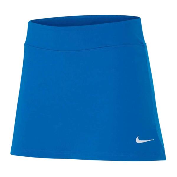 Nike Womens/Ladies Team Swoosh Regular Tennis Skort - Royal Blue - 
