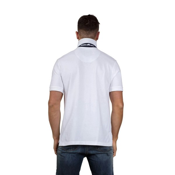 Raging Bull Mens Classic Organic Polo Shirt - White