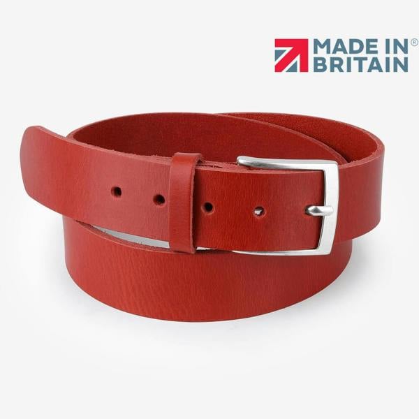 PRIMEHIDE Full-Grain Leather Belt 40mm Made In Britain