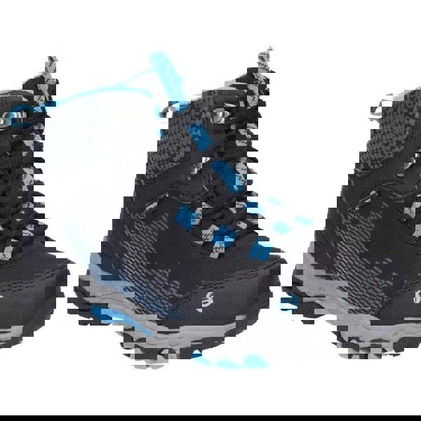 Cotswold Childrens/Kids Ducklington Lace Up Hiking Boots - Black/Blue