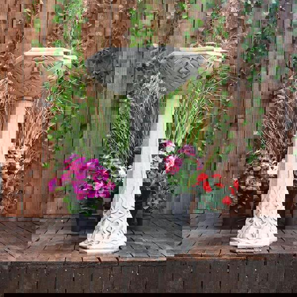 Stunning Art Deco Garden Birdbath