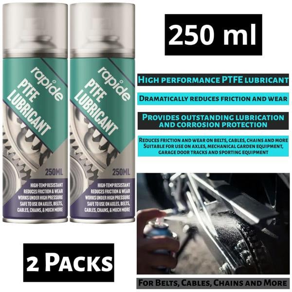Rapide 2X Rapide PTFE Lubricant Spray 250ml