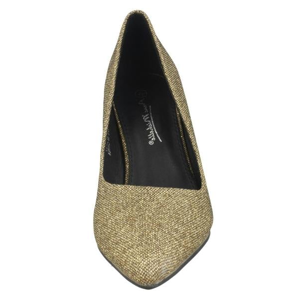 Anne Michelle Ladies Anne Michelle Mid Heel Court Shoes