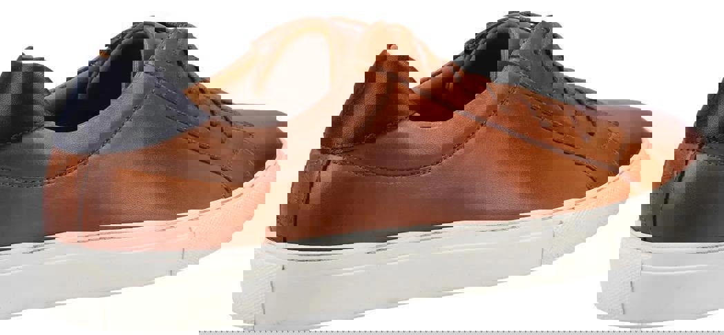 Hush Puppies Colton Mens Lace Up Casual Smart Leather Trainers