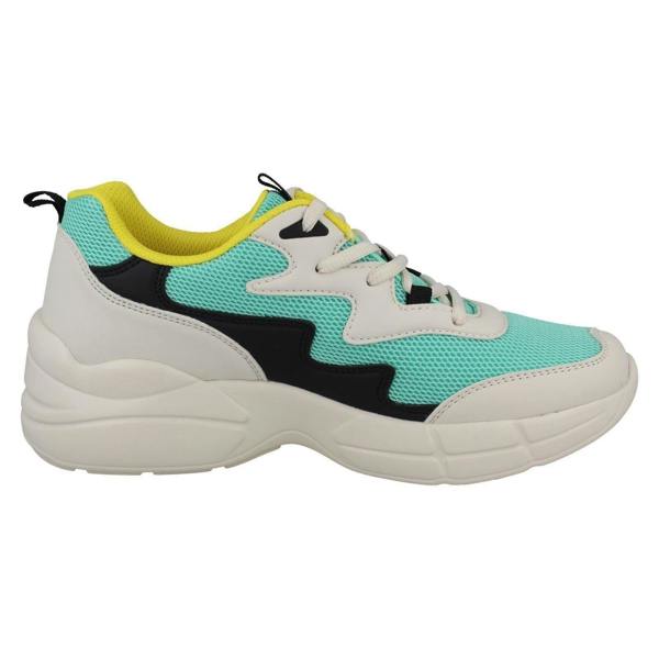 Skechers Ladies Skechers Lace Up Memory Foam Casual Trainers Popsicle 33122