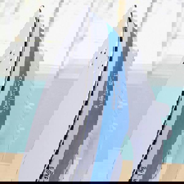 Russell Hobbs Steam Glide Travel Iron 22470, 760 W - White and Blue