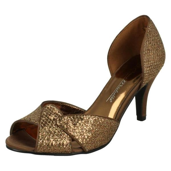 Anne Michelle Ladies Anne Michelle Slip On Heeled Shoes