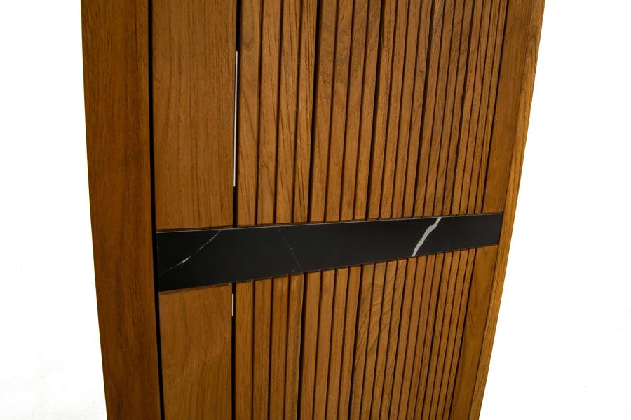 Ocean Designs Avellino Teak Outdoor Kitchen Single Door Unit