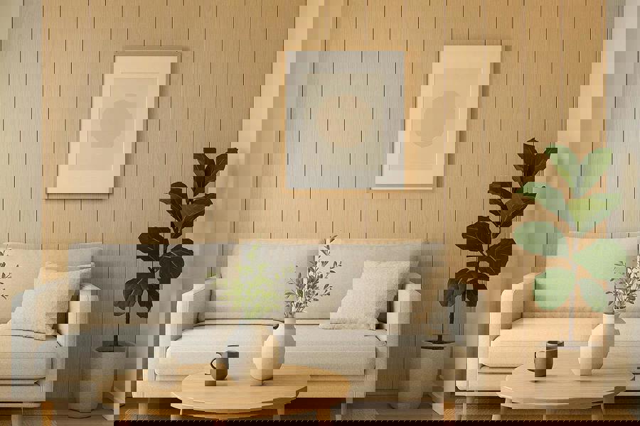 Panel Haus - WPC Oak Wood Effect Flat Wall Panels