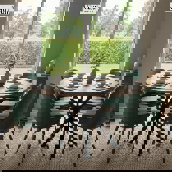 TRL Furniture Premium Solid Oak Round Dining Table