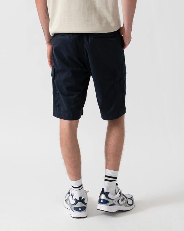 BOSS Orange Sisla Mens Cargo Shorts - Dark Blue 404