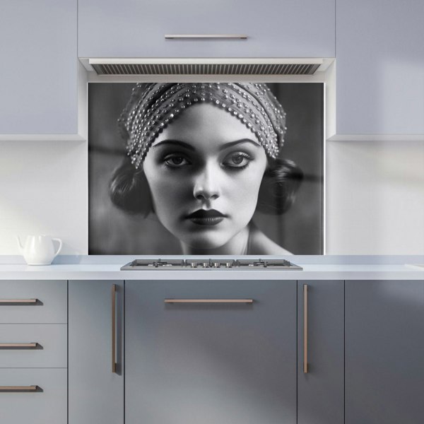 Warren Reed - Designer Edwardian Ballerina Portrait Kitchen Splashback