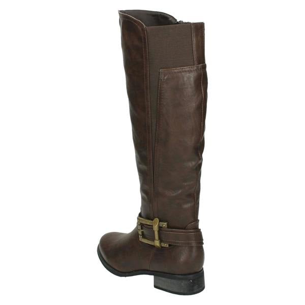 Spot On Ladies Spot On Knee High Boots