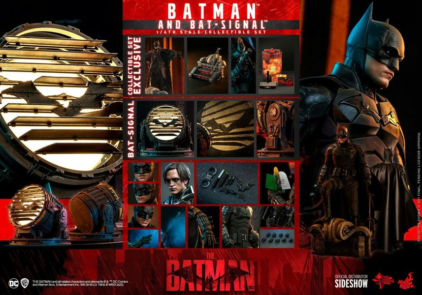 Hot Toys Batman and Bat-Signal The Batman Collectible Set Hot Toys 910596