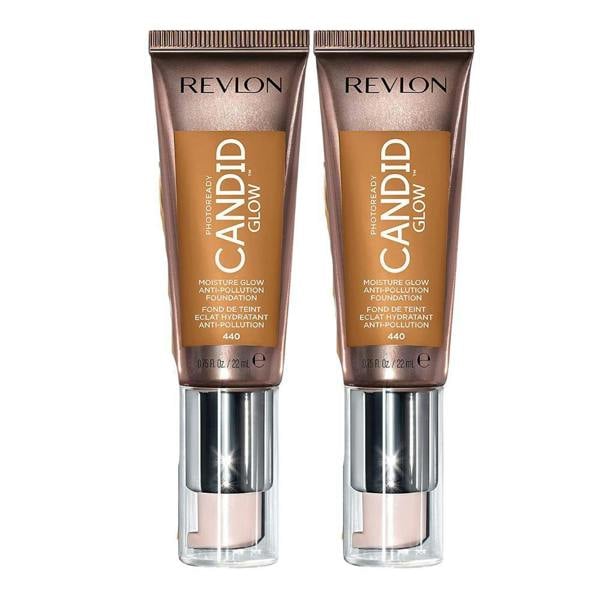 Revlon 2 x Revlon Photoready Candid Moisture Glow Foundation - 440 Caramel