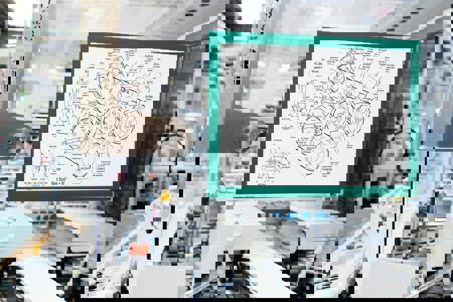 Durable DURAFRAME Self Adhesive Magnetic Signage Frame | 10 Pack | A4 Green