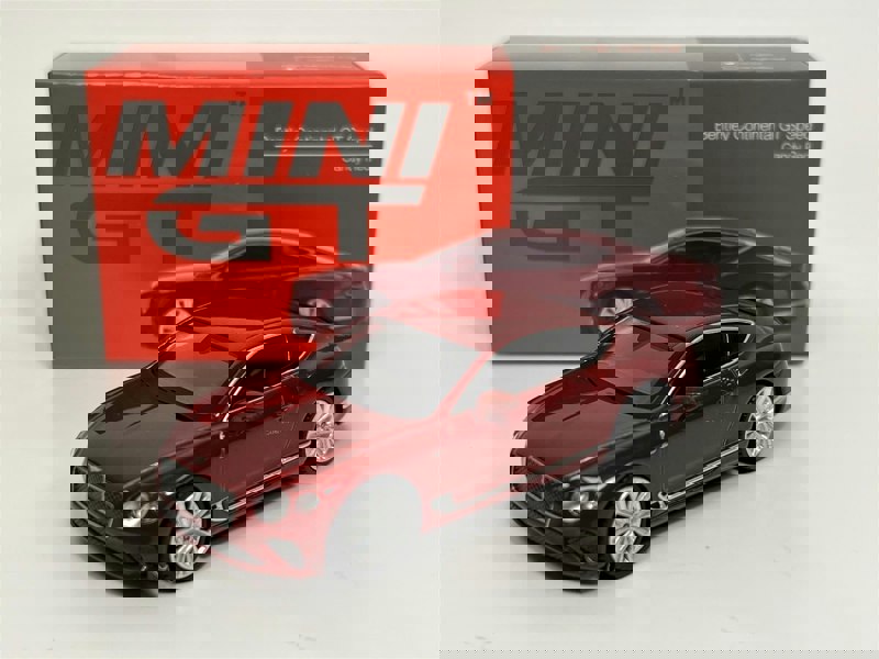 Mini GT Bentley Continental GT Speed Candy Red LHD 1:64 Scale MGT00420L