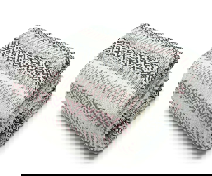 Velosso Check Cotton Tassel Throw - 178cm x 254cm