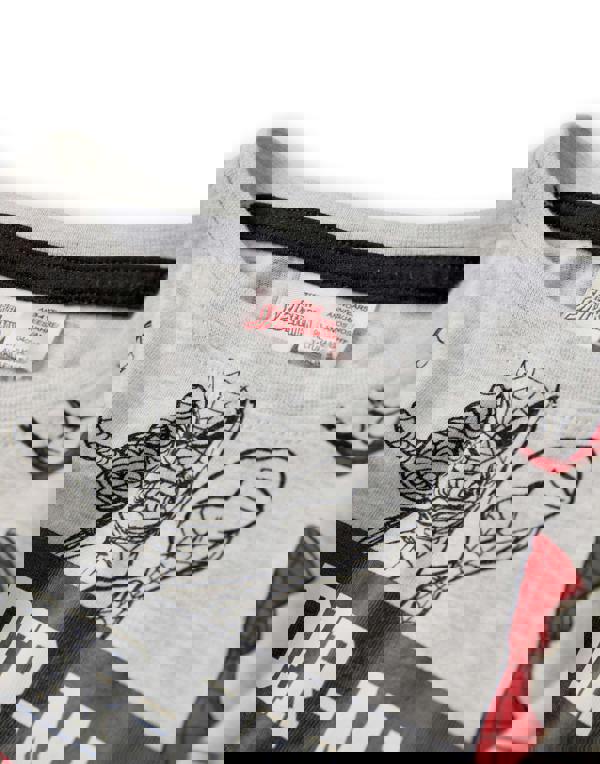 Marvel Boys Grey SpiderMan Long Sleeve Long Leg Pyjama Set