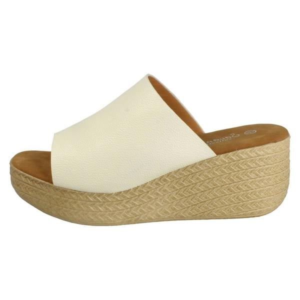 Savannah Ladies Savannah Platform Sliders F00478