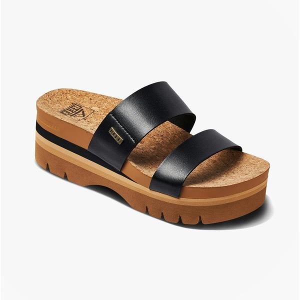 Reef CUSHION VISTA Platform Sandals Platform Sandals in Black