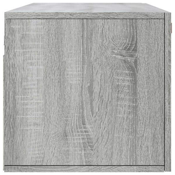 Berkfield Wall Cabinet Grey Sonoma 100x36.5x35 cm Engineered Wood