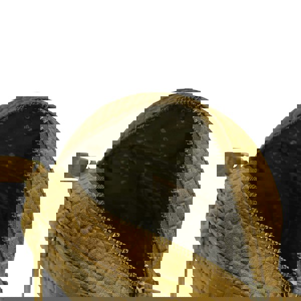 Assots London 'Jane' Mustard Croc Leather Round Designer Crossbody Bag