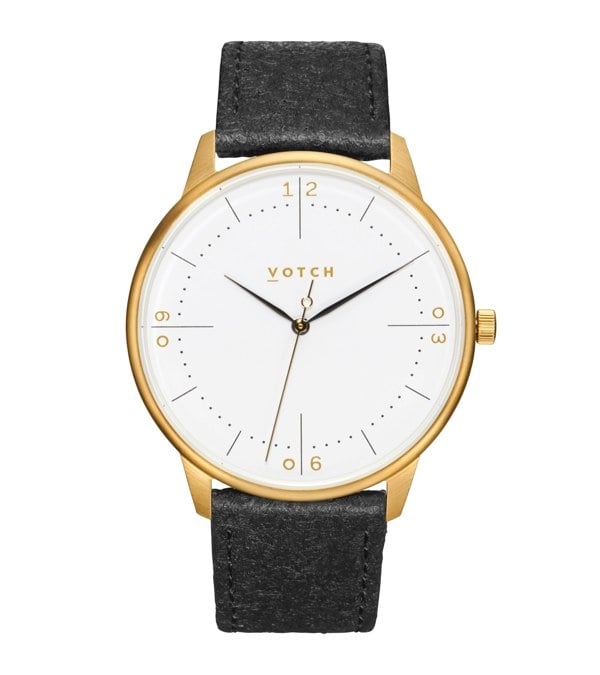 Votch Gold & Piñatex Watch | Aalto