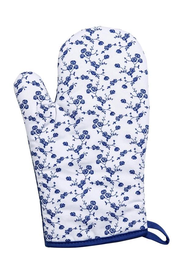 Blue Rose Single Oven Glove