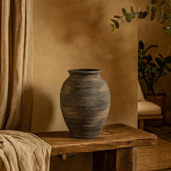 Wyld Haus Bramble Large Dark Ages Layered Olpe Crramic Vase