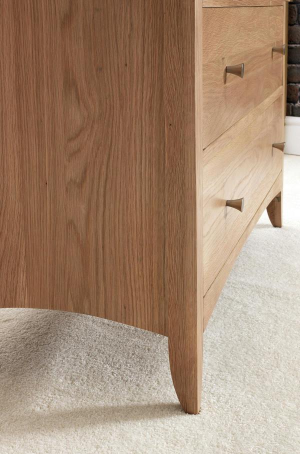 Statement Furniture Edward Hopper Large Chest of Drawers 5 Drawer Modern Wooden Storage