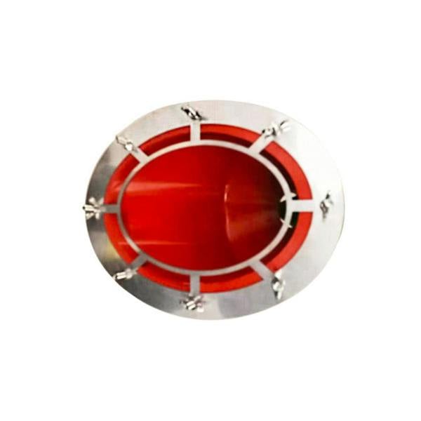 This flashing kit has been designed for use with the Frontier style stoves in fire retardant canvas shelters.