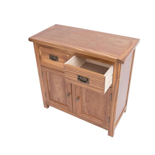 Cabinet Bits Padua Lacquered 2 Drawer 2 Door Sideboard Brass Drop Handle