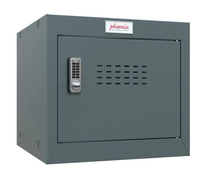 Phoenix Safe Phoenix CL0344AAE Size 2 Grey Cube Locker with Electronic Lock