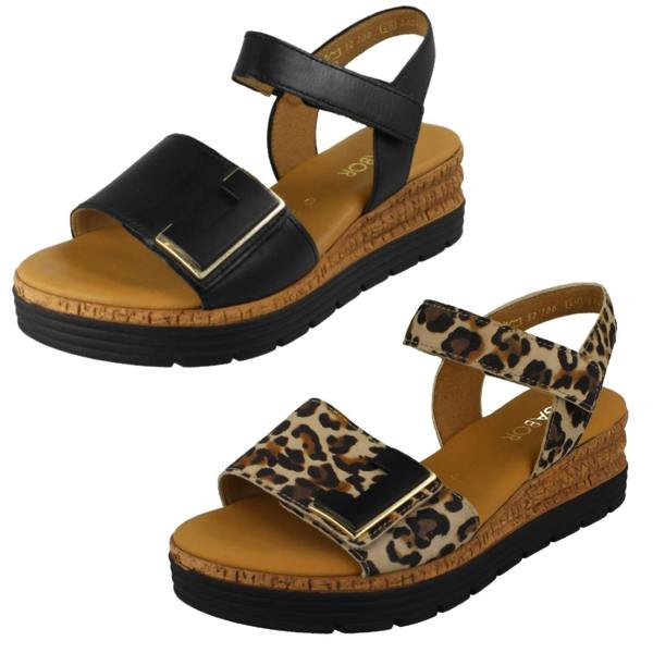 Gabor Ladies Gabor Wedge Sandal 82.700