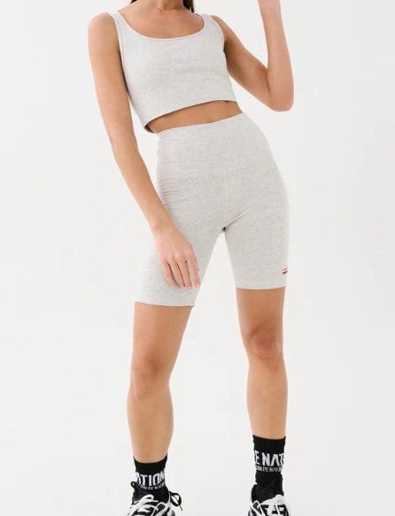 P.E Nation PE Nation Womens The Leadoff Recycled Short in Grey