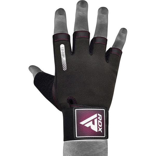 RDX Sports GYM TRAINING GLOVES T2 HALF PINK