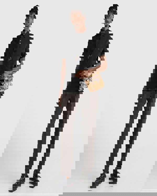 Tommy Hilfiger Core 1985 Slim Mens Polo Shirt - Black