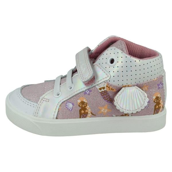 Clarks Childrens Clarks Casual Hi-Top Trainers City Pop