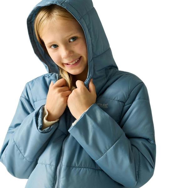 Regatta Childrens/Kids Halkner Padded Jacket - Dusky Blue - 