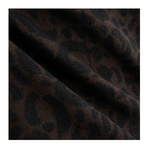 Dare 2B Womens Leopard Print Fleece Top - Hot Fudge