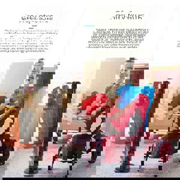 MONHOUSE 33" Oscillating Tower Fan Electric Heater - PTC Ceramic LCD Display