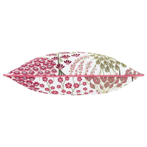 Wylder Ophelia Jacquard Floral Cushion Cover - Rednut