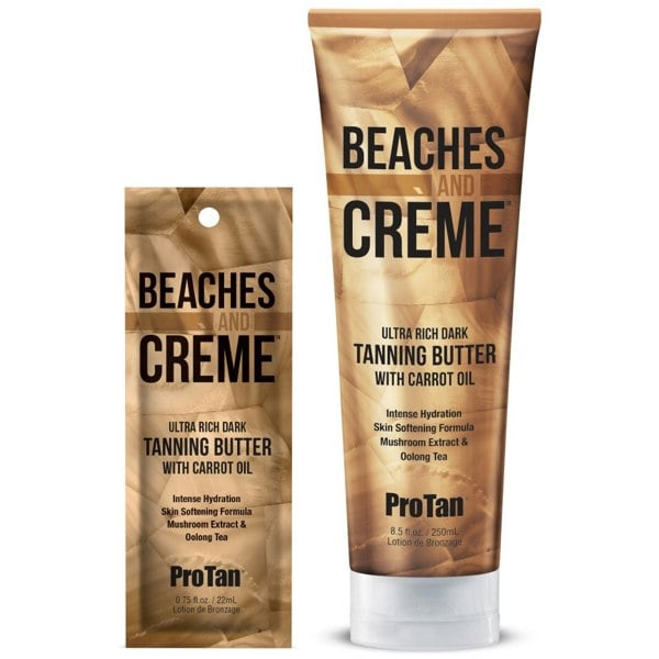 Pro Tan Beaches and Creme Tan Accelerator