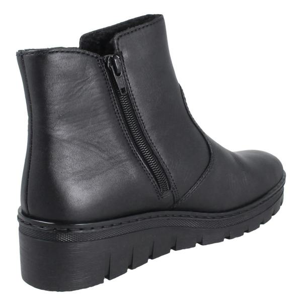 Rieker Ladies Rieker Fleece Lined Ankle Boots X9165
